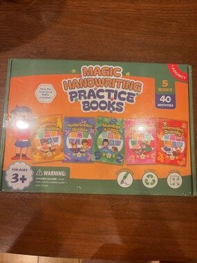 FOUNCY NEW Magic Handwriting Practice Books Set of 5 Addition Division